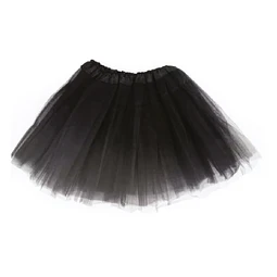 Tutu Adulto 40Cm Negro 1 Uni