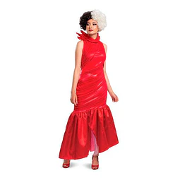 Disfraz Cruella Rojo Talla L 1 Uni
