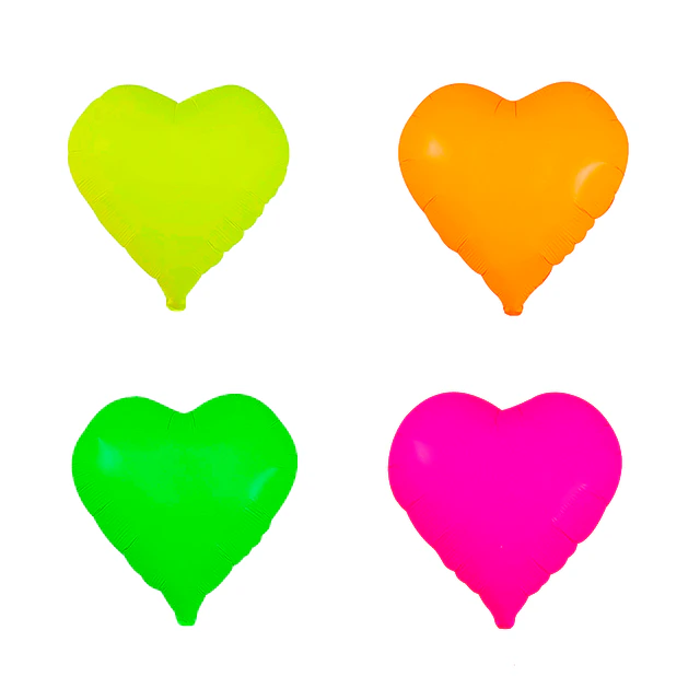 Globo Foil 18" Cor Neon C/S 1 Uni
