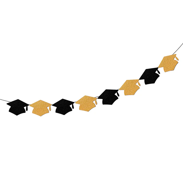Guir Gorros Grad Negro 2M 1 Uni
