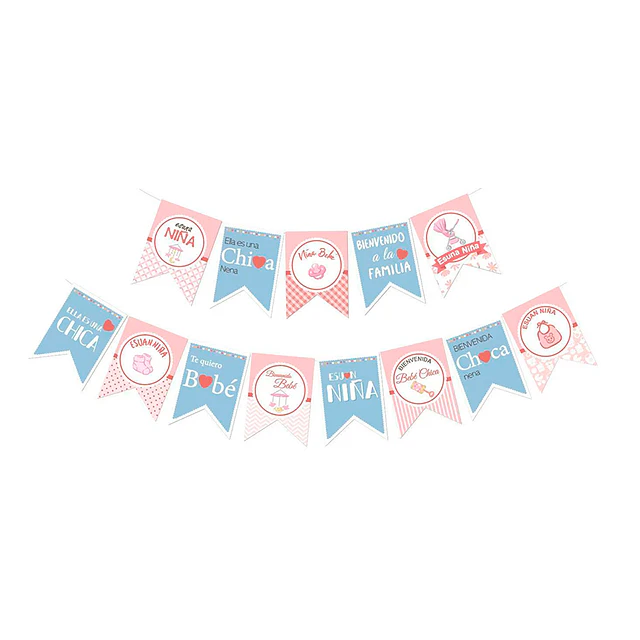 Guir Band Es Niña 5M 1 Uni