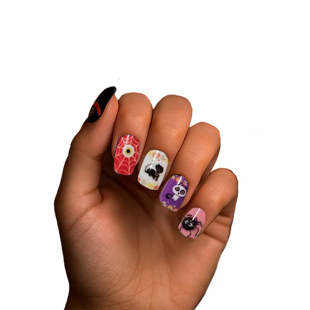 Set Uñas Postizas Niño/a Hwn 1 Uni