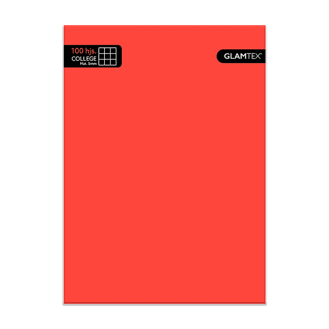 Cuaderno College 100Hjs 5mm 1 Uni