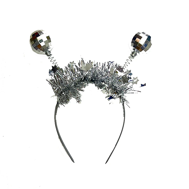 Pack Cintillo Bola Espejo 4 Uni