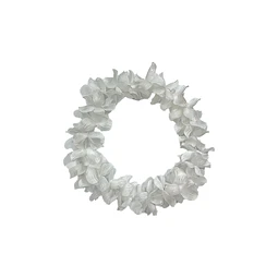 Collar Petalos Blanco 1 Uni