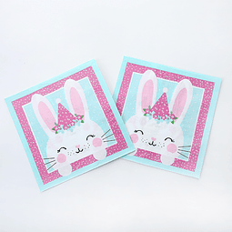 Servilleta Conejita Feliz 20 Uni