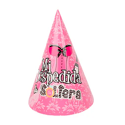Gorro Mi Despedida Pink 6 Uni