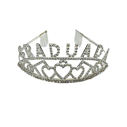 Tiara Metálica Graduada 1 Uni