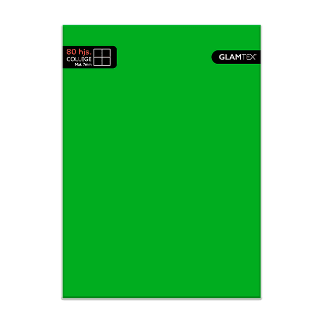Cuaderno College 80Hjs 7mm 1 Uni