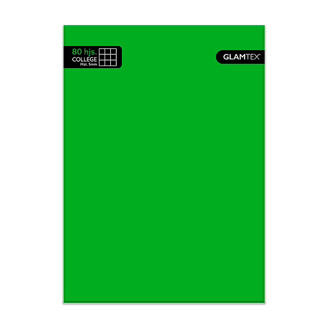 Cuaderno College 80Hjs 5mm 1 Uni