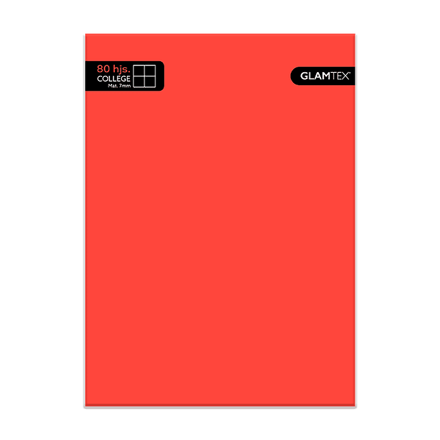 Cuaderno College 80Hjs 7mm 1 Uni