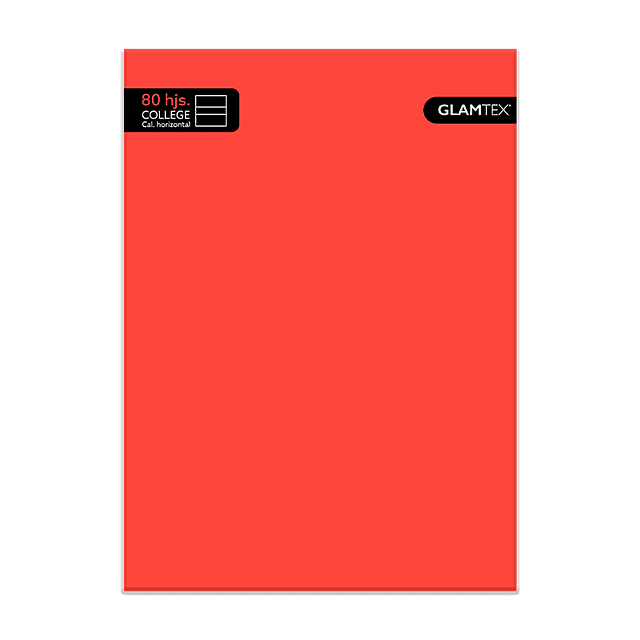 Cuaderno College 80Hjs Cal Horizontal 1 Uni