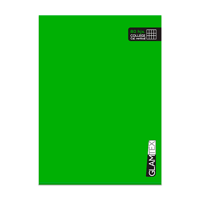 Cuaderno College 80Hjs Cal Vertical 1 Uni