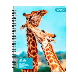 Cuaderno Universitario Tapa Dura Fauna 100Hjs 7Mm 1 Uni