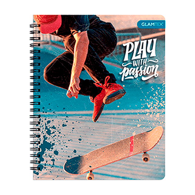 Cuaderno Universitario Tapa Dura Extremos 100Hjs 7Mm 1 Uni