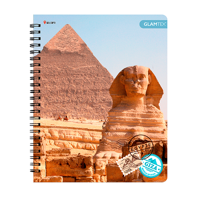 Cuaderno Universitario Tapa Dura Lugares 100Hjs 7Mm 1 Uni