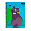 Cuaderno Carta Tapa Extra Dura Mascotas Fluo 120Hjs 7Mm 1 Uni