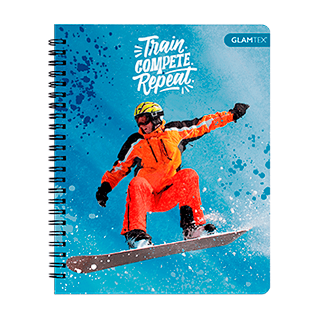 Cuaderno Universitario Tapa Dura Extremos 100Hjs 7Mm 1 Uni