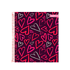 Cuaderno Cuarta Tapa Extra Dura Corazones Foil 150Hjs 7Mm 1 Uni