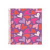Cuaderno Cuarta Tapa Extra Dura Corazones Foil 150Hjs 7Mm 1 Uni