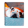 Cuad Universitario Mascotas Tapa Dura 100Hjs 7Mm 1 Uni