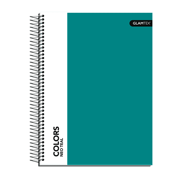 Cuaderno Carta Tapa Extra Dura Colors 120Hjs 7Mm 1 Uni