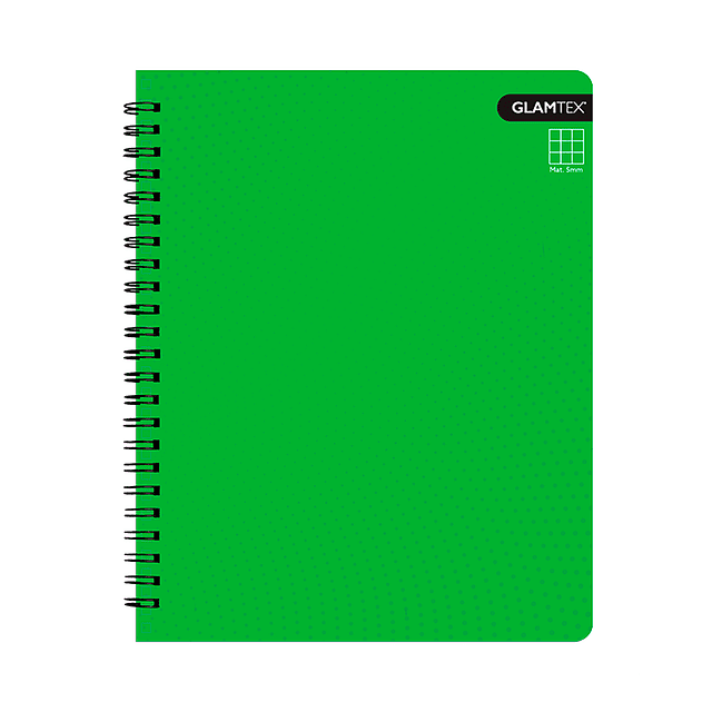 Cuaderno Universitario Tapa Dura Liso 100Hj 5Mm 1 Uni