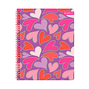 Cuaderno Universitario Tapa Dura Corazones con Foil 100Hjs 7 Mm 1 Uni