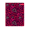 Cuaderno Universitario Tapa Dura Corazones con Foil 100Hjs 7 Mm 1 Uni