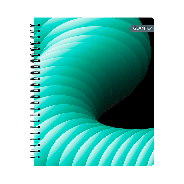 Cuaderno Universitario Tapa Dura Formas 100Hjs 7Mm 1 Uni