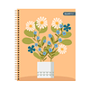 Cuaderno Universitario Top Tapa Extra Dura Flores 100Hjs 7Mm 1 Uni