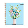 Cuaderno Universitario Top Tapa Extra Dura Flores 100Hjs 7Mm 1 Uni