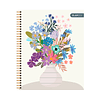 Cuaderno Universitario Top Tapa Extra Dura Flores 100Hjs 7Mm 1 Uni