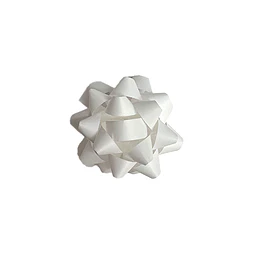Set 2 Rositas Blancas 10 Cm 1 Uni