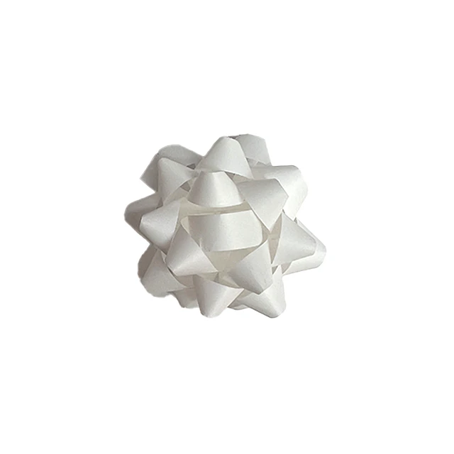 Set 2 Rositas Blancas 10 Cm 1 Uni