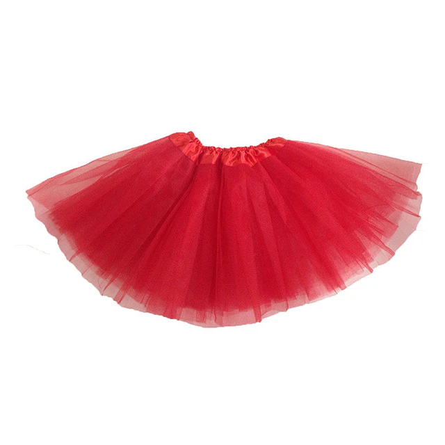Tutu Adulto 40Cm Rojo 1 Uni