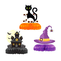 Set 3 Deco Mesa Hwn 1 Uni