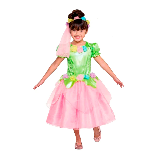 Disfraz Niña Hada C/Flores T/4-6 1 Uni