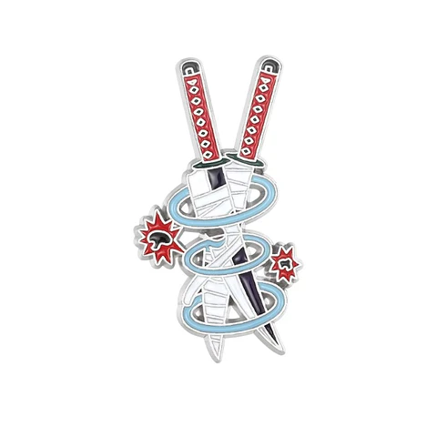 Pin Esmaltado katana de Tengen Uzui Demon Slayer Kimetsu no Yaiba