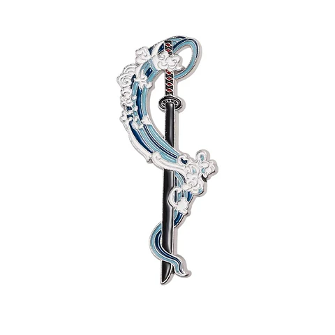 Pin Esmaltado katana de Tanjiro Kamado Demon Slayer Kimetsu no Yaiba