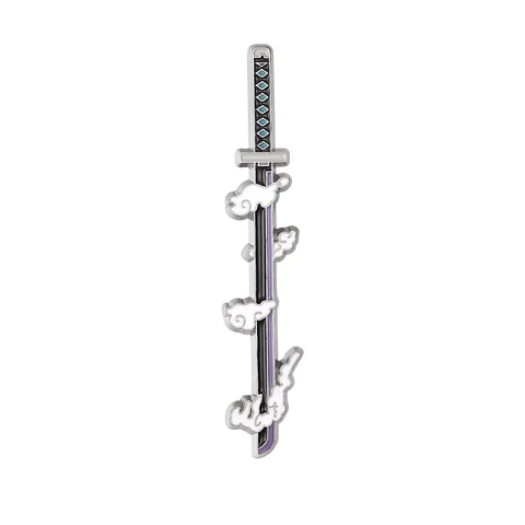 Pin Esmaltado katana de Muichiro Tokito Demon Slayer Kimetsu no Yaiba