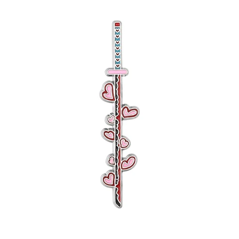 Pin Esmaltado katana Nichirin de Mitsuri Kanroji Demon Slayer Kimetsu no Yaiba