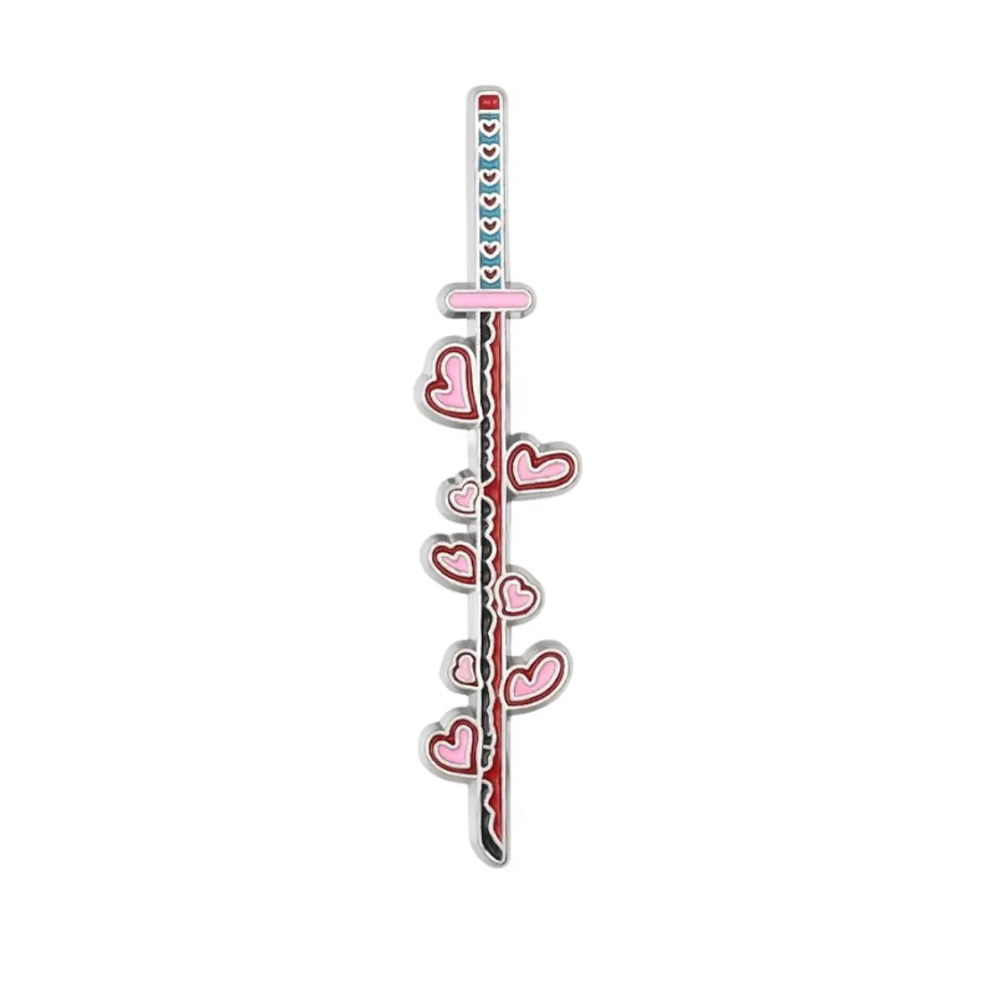 Pin Esmaltado katana Nichirin de Mitsuri Kanroji Demon Slayer Kimetsu no Yaiba 1