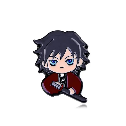 Pin Esmaltado Giyu Tomioka Demon Slayer Kimetsu no Yaiba