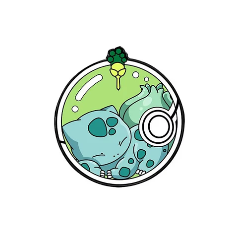 Pin Metálico Bulbasaur Modelo 2 