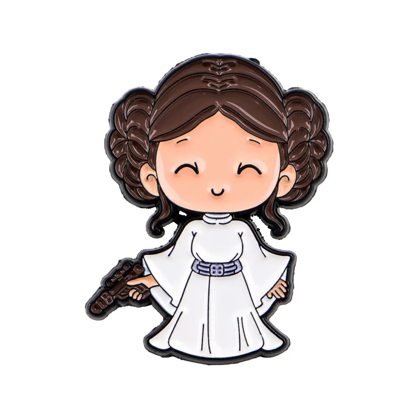 Pin metálico Princesa Leia Girasoles Película Star Wars  1