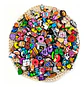 Pack 25 Charms Aleatorios Sorpresa Compatible Con Crocs Goma - Miniatura 3