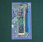 Marcador De Página Lirios Van Gogh Metal Dorado Flores - Miniatura 2