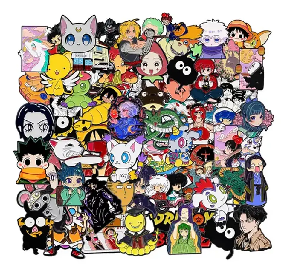 Pack 10 Pins Aleatorios Sorpresa Broche Pin Metal Esmaltado 2