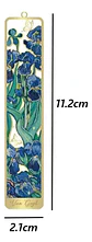 Marcador De Página Impresión Sol Naciente Claude Monet Metal - Miniatura 6